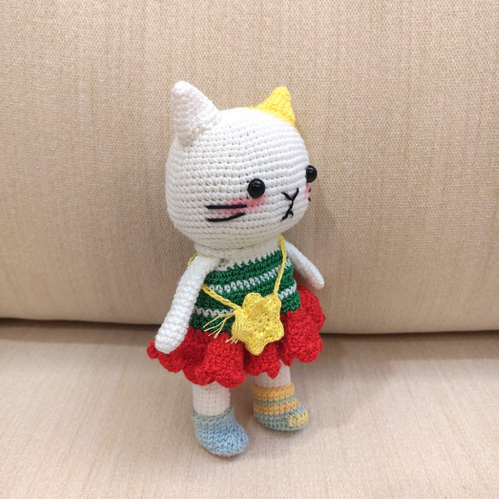 貓咪 裙子 鞋子