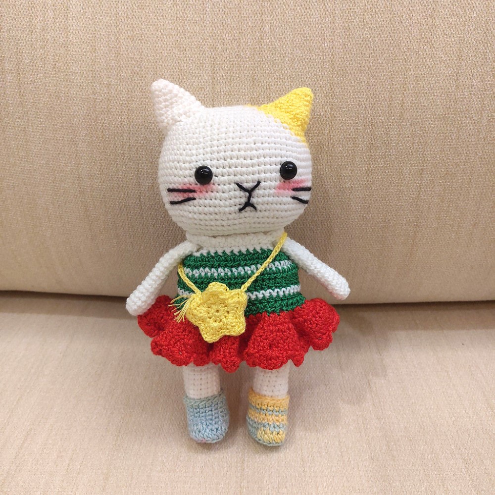貓咪 裙子 鞋子