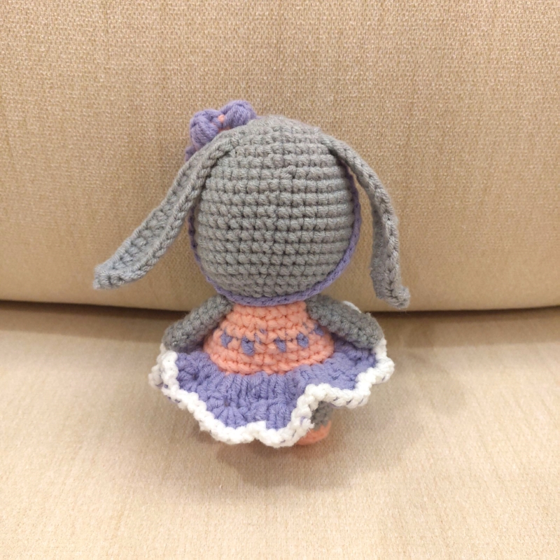 灰色小兔 兔子 娃娃